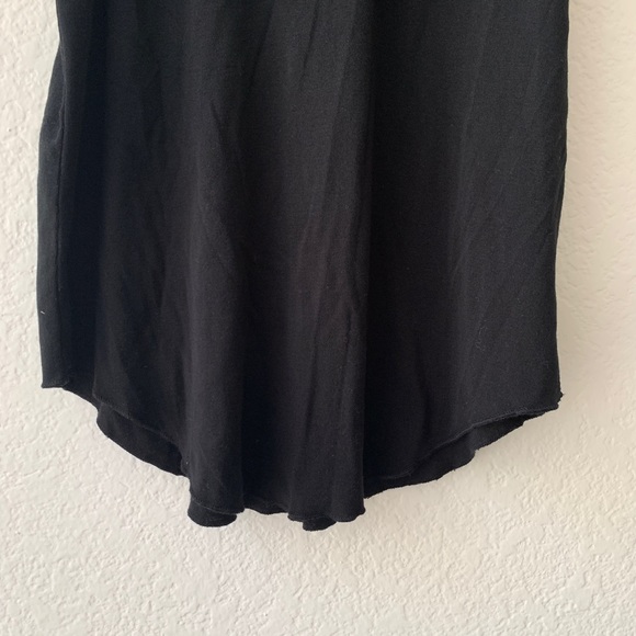 Chaser Black 100% Cotton Ruffle Criss Cross Cami - Picture 8 of 11